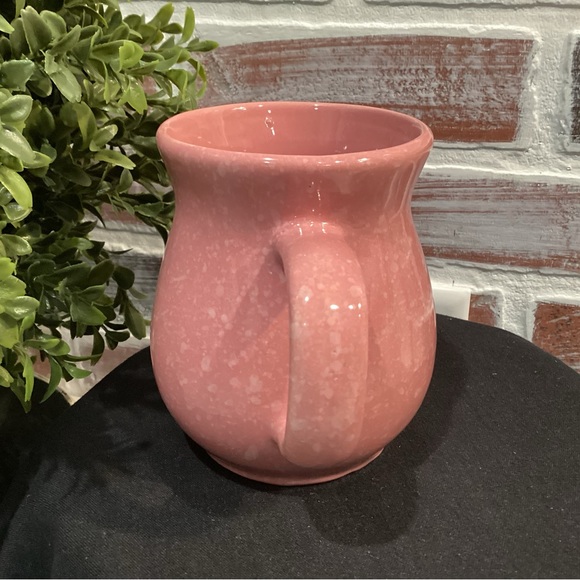 Ceramic crafted coffee tea beverages mug cup - beautiful pinkish whiteish color - Picture 2 of 8